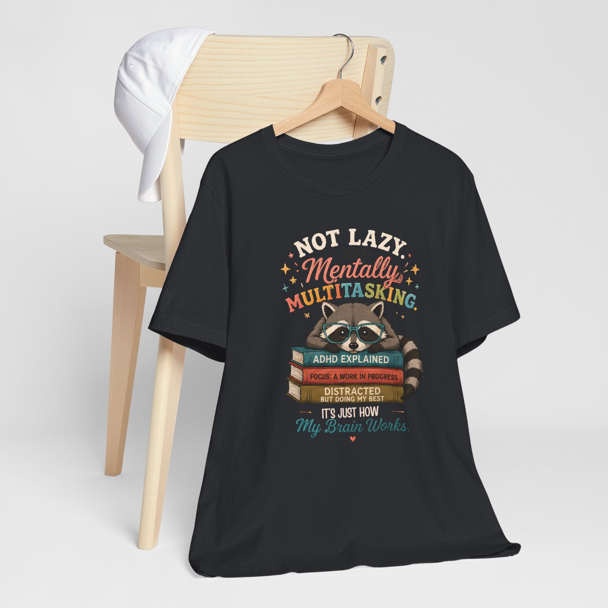 Mentally Multitasking Raccoon Tee