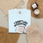 I Don’t Like Interrupting (w/Notebook)