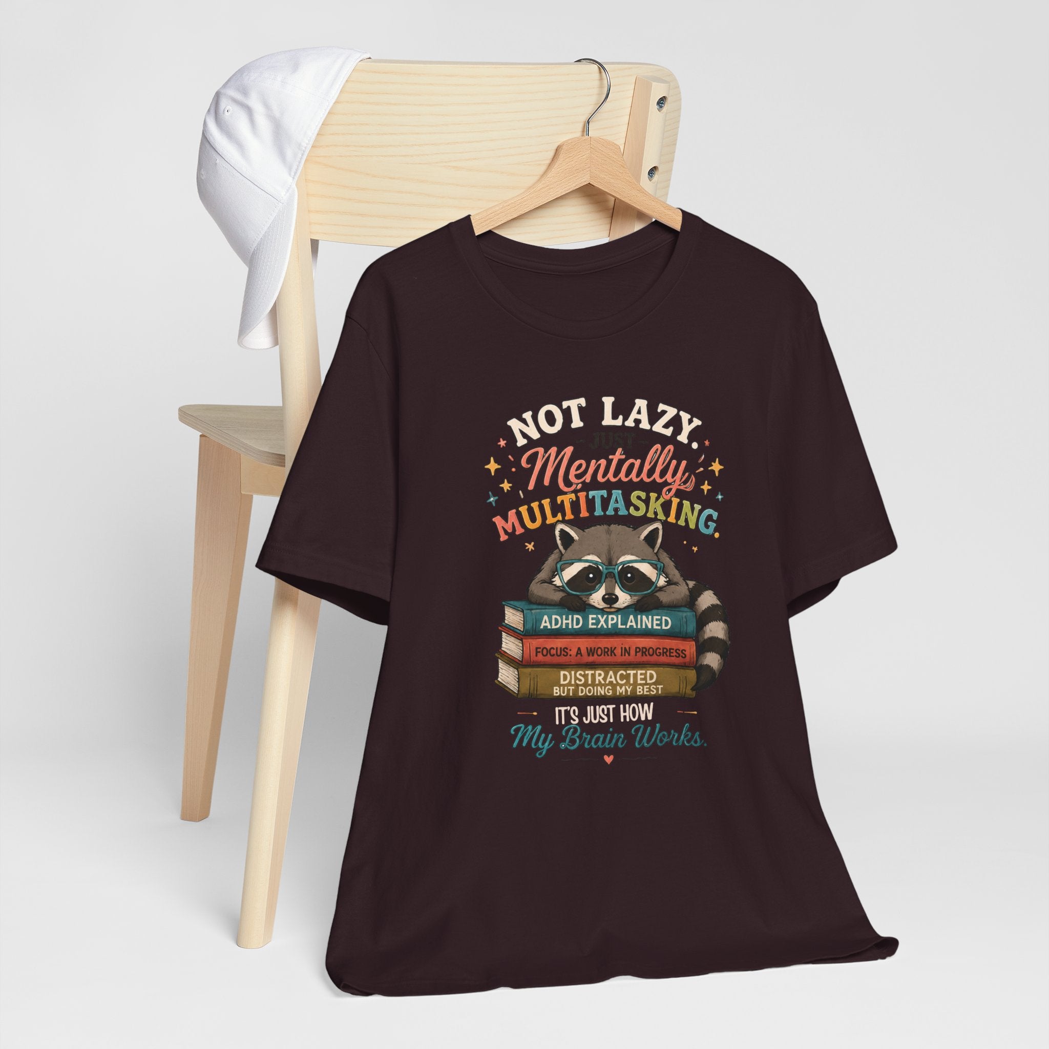 Mentally Multitasking Raccoon Tee